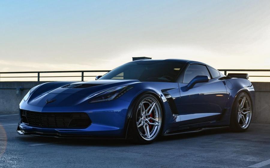 Chevrolet Corvette Z06 on Vossen Wheels (M-X1 (3 Piece)) '2018